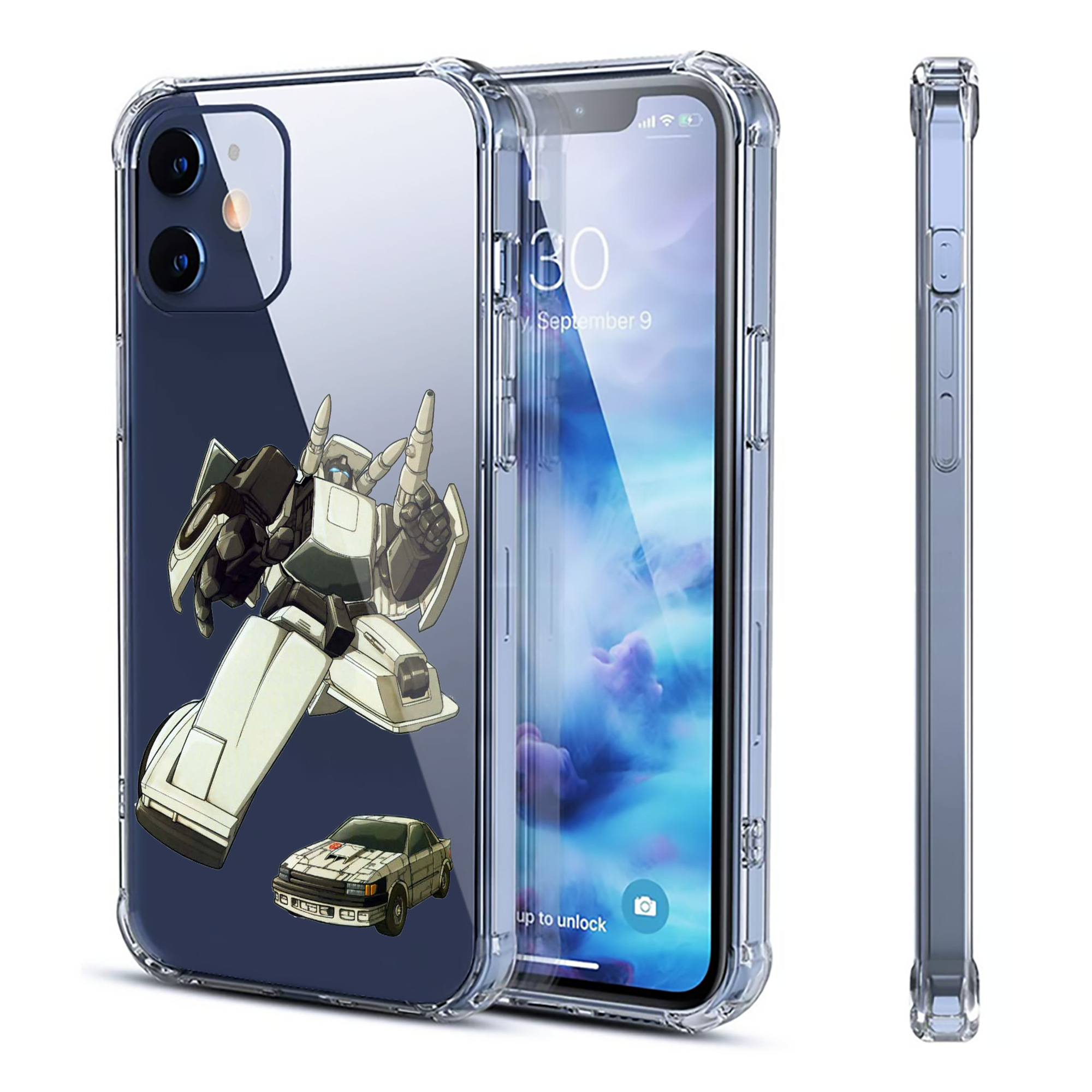 （画像用）  【iPhone 12シリーズ対応】透明スマホケース（クリアソフトケース）